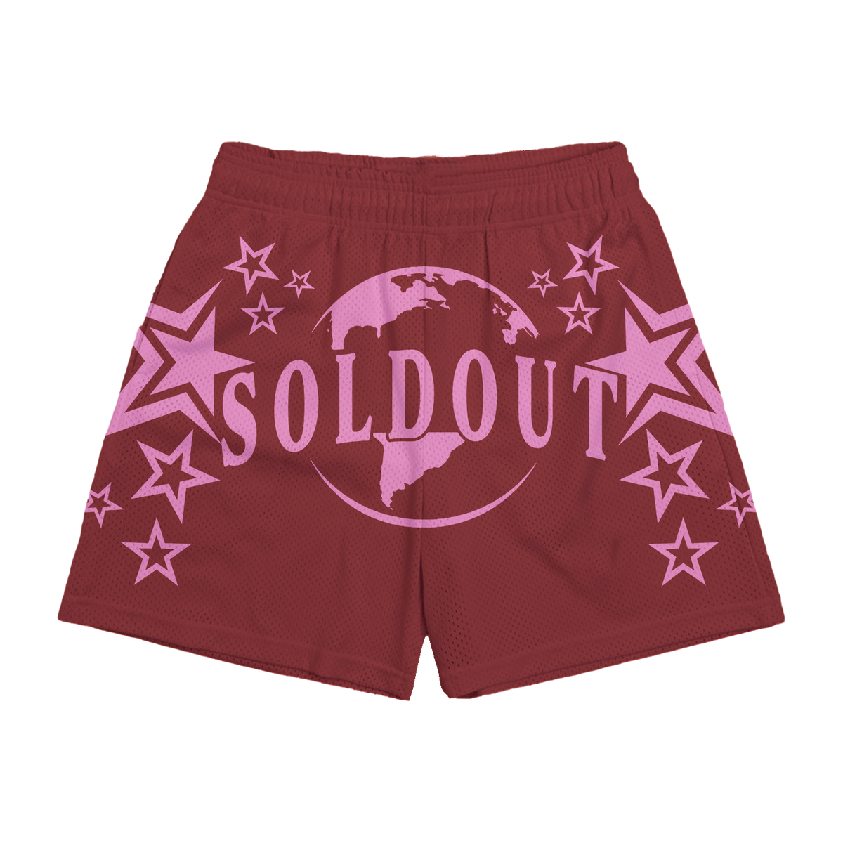 Soldout To The World Pink Shorts – Soldoutnycclothing